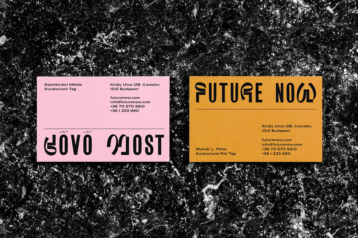 FUTURE NOW Design Conference Branding Concept by Classmate Studio