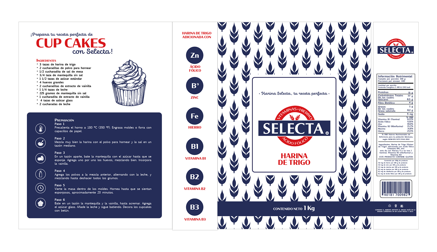 Packaging visual identity brand design Graphic Designer brand identity redisign rediseño rebranding flour