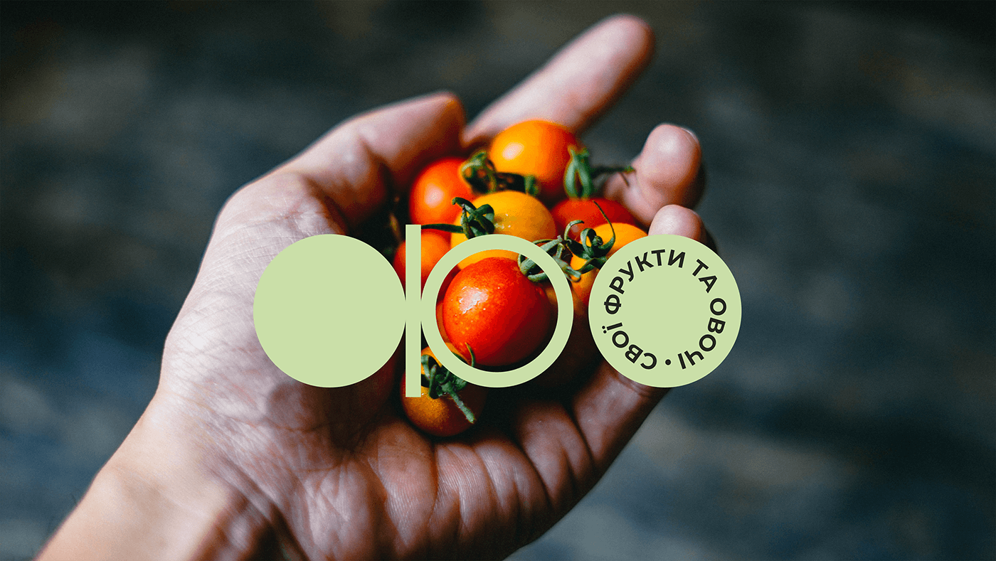 organic Fruit vegatables shop Retail store strategy branding  slogan logo