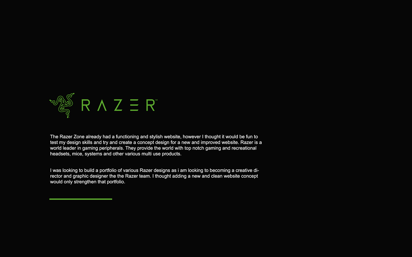 Razer Website
