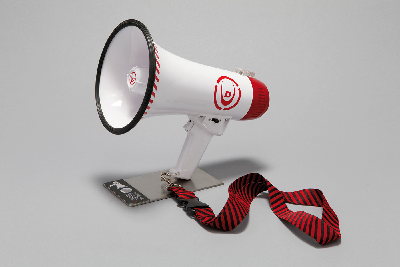 Duck and Cover DAC Popint of Sale pos design friendship Megaphone in store
