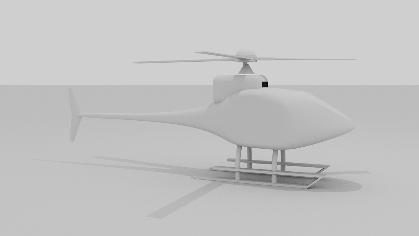 helicopter 3D Render design c4d Arnold Render after effects motion graphics 