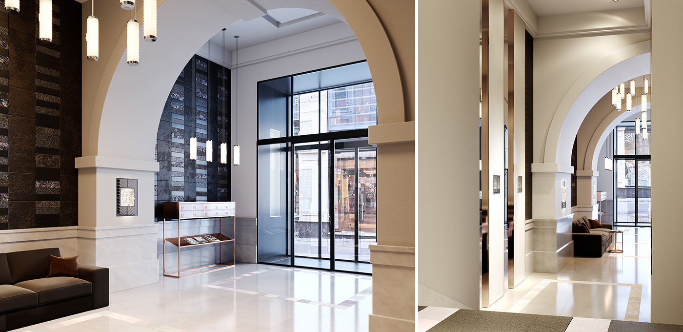 3dsmax architecture archviz CGI design Interior interior design  luxury visualization Lobby