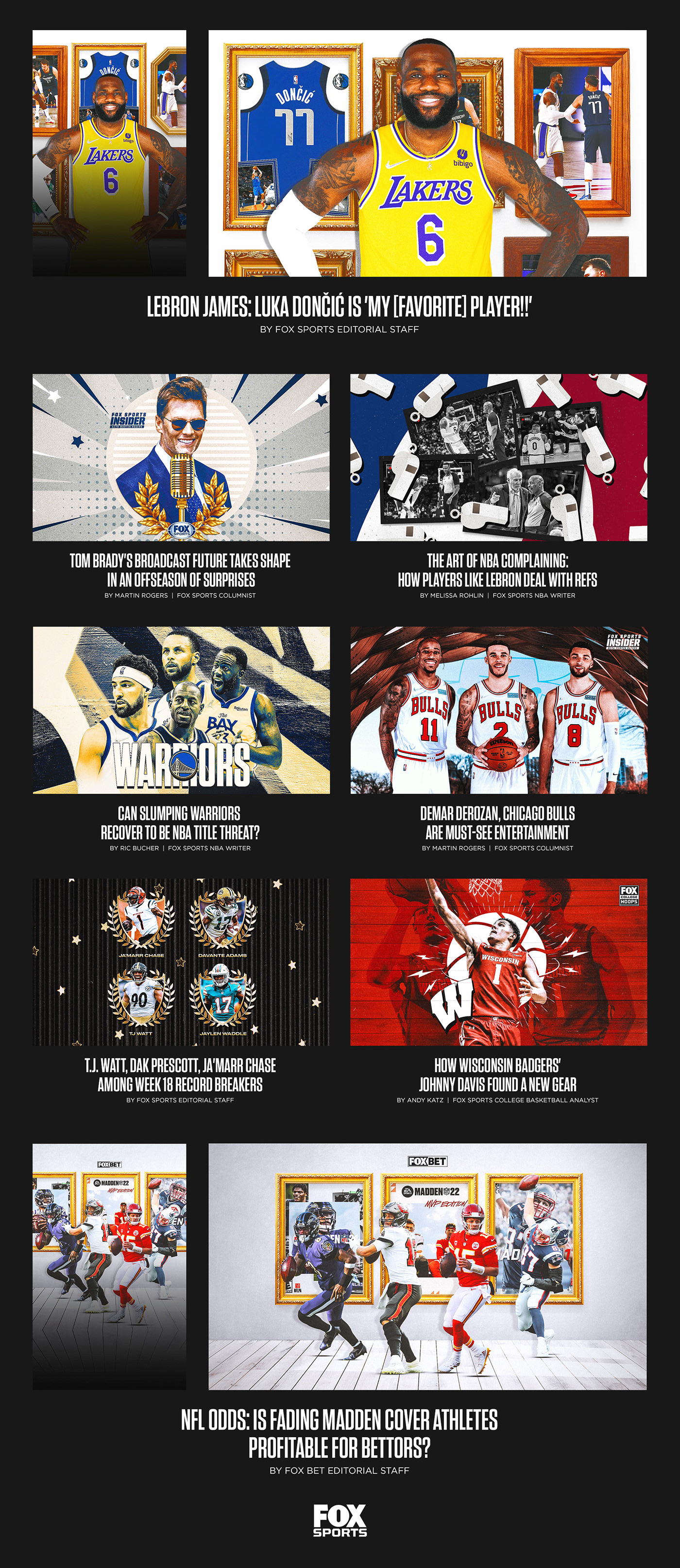 artwork basketball design Digital Art  editorial football NBA nfl SMSports sports