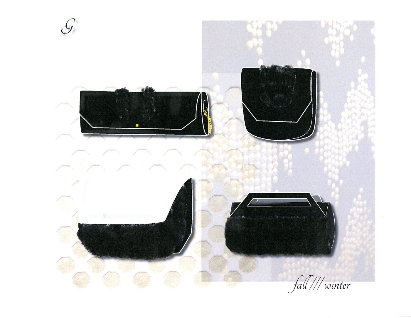 accessories design handbag footwear leather leather goods clutch Fur
