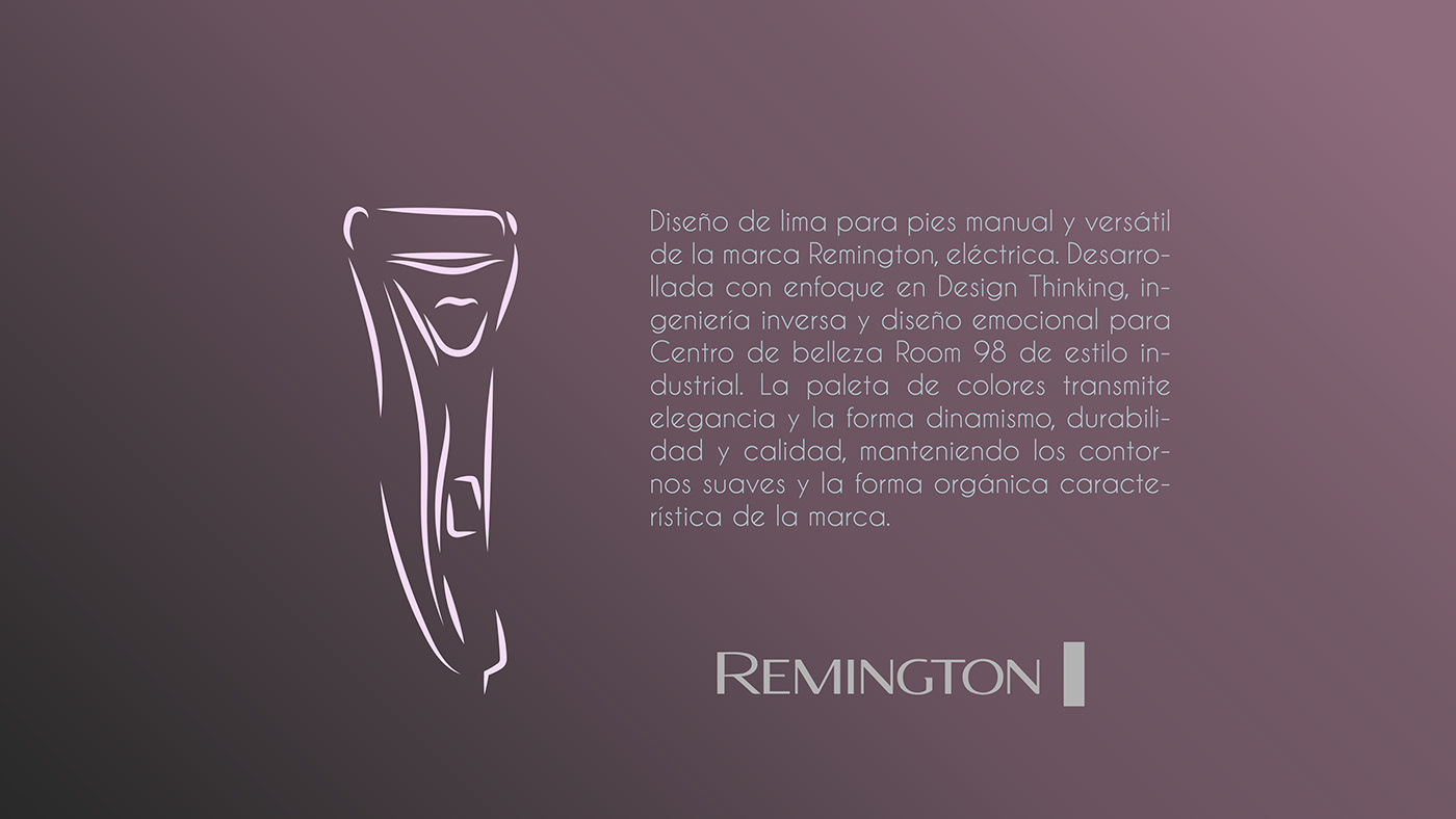 design visual identity designer diseño industrial remington 3d modeling Render rendering keyshot industrual design