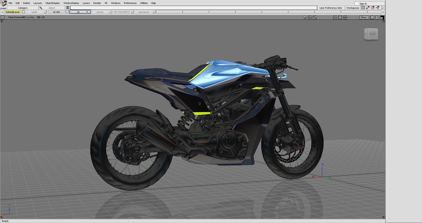 design Bike motorcycle Render 3D concept Digital Art  cardesign automotivedesign transportationdesign
