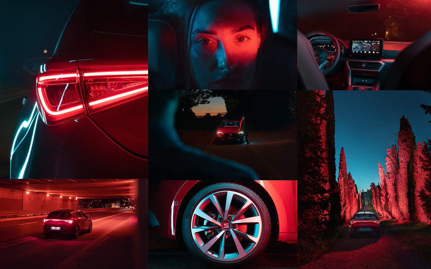 automotive   brahmino bramante led milan milano models portrait red seat