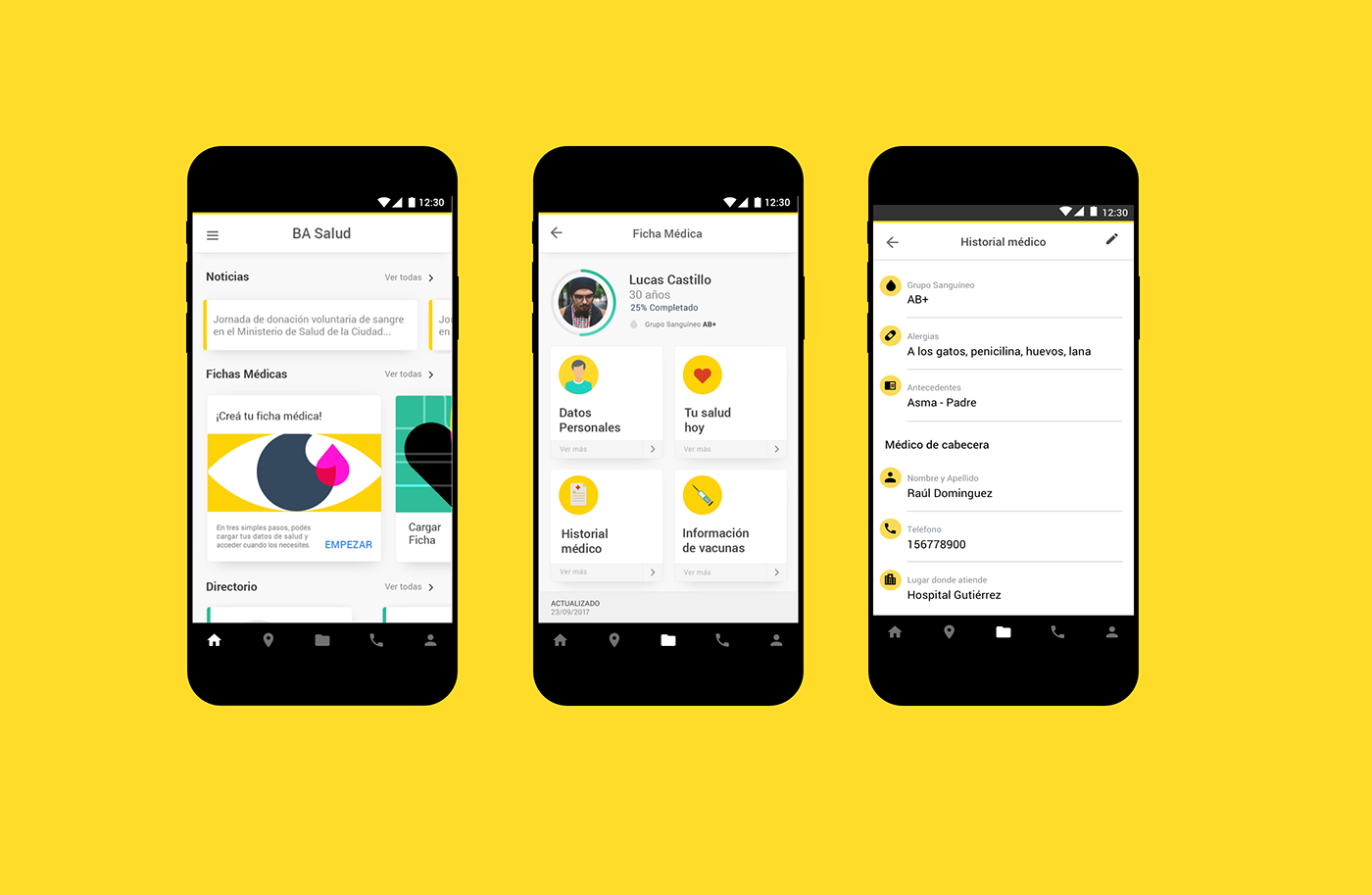 ux UI interfaces design app mobile
