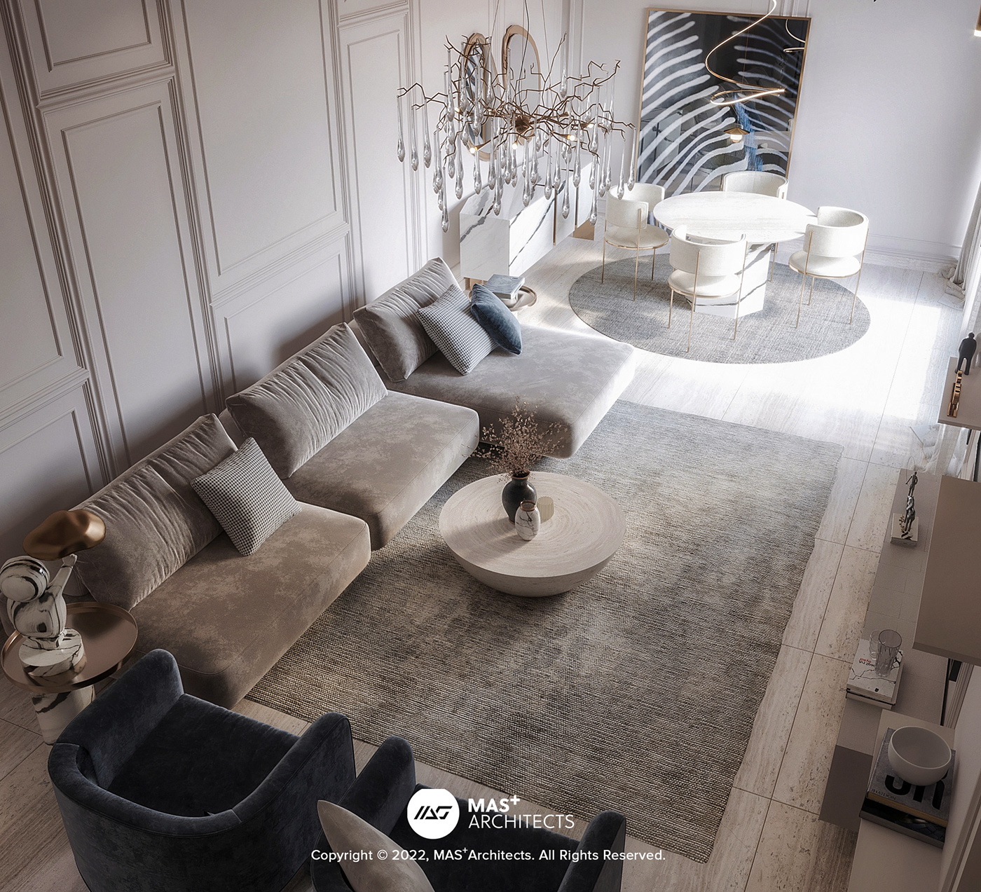 3ds max architecture CGI corona interior design  neo classic reception neoclassic reception design visualization