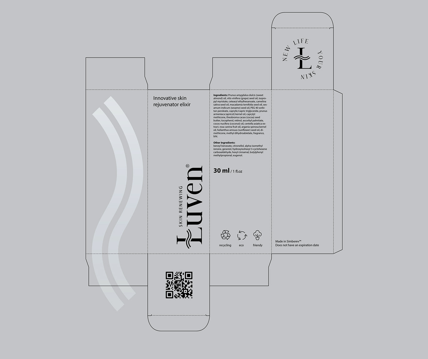 3D beauty branding  graphic design  logo naming Packaging skin care visual identity Wellness