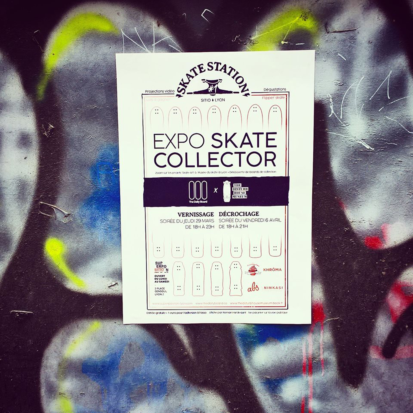 skateboard Event type skate Board Skate deck old school skate art Exhibition  Brand Design