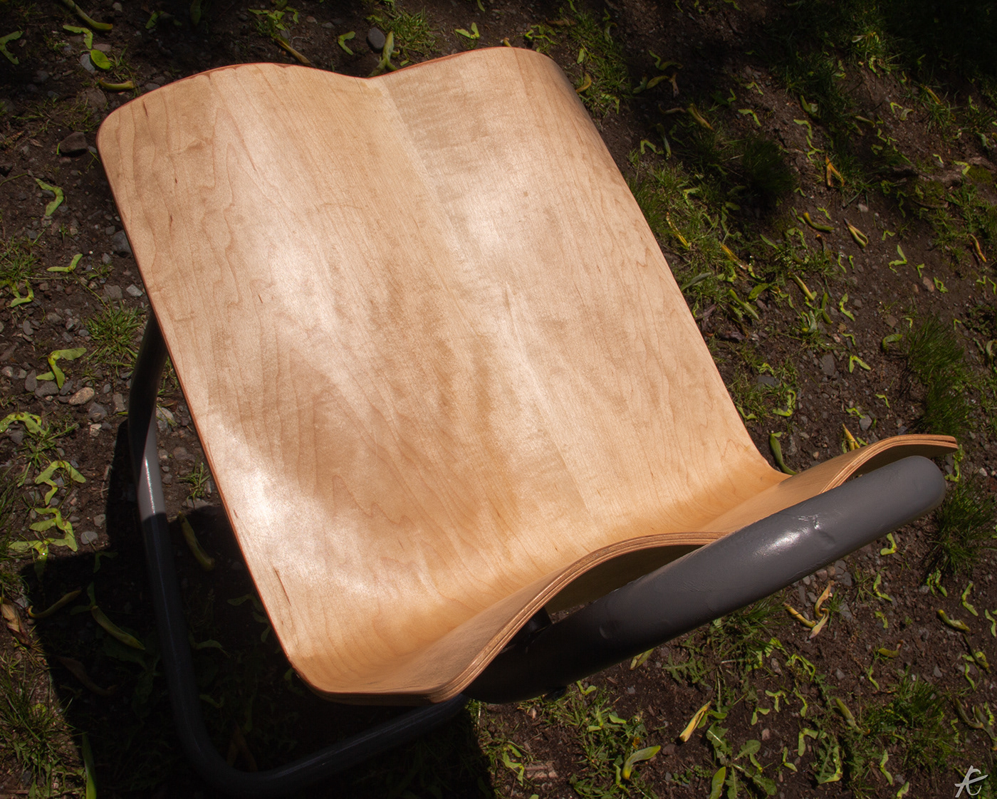 chair wood Lamination exploration design interaction modern meditation discomfort