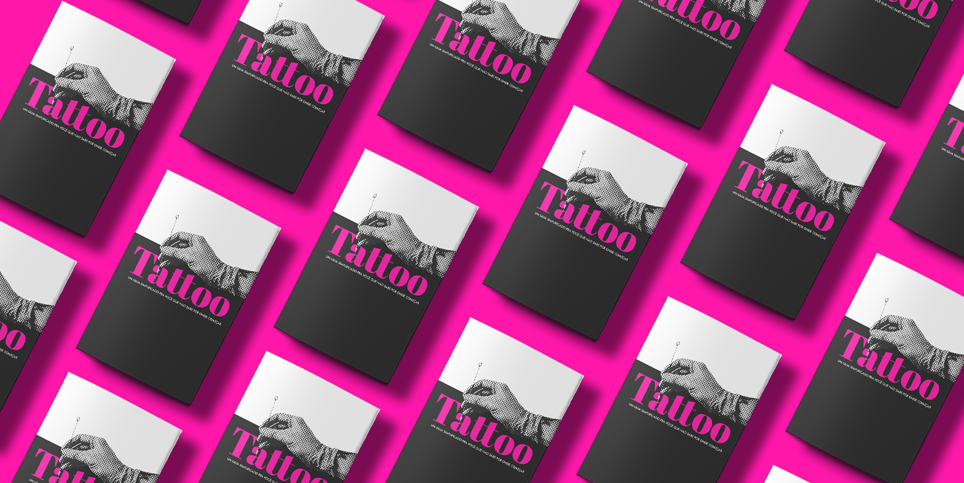 cartilha design gráfico editorial Tatuagem