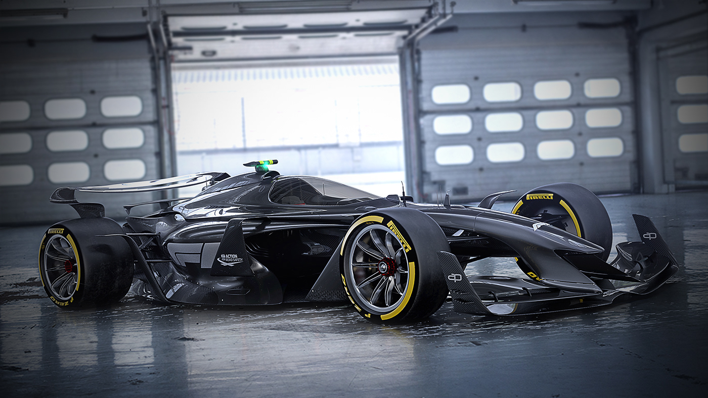 f1 concept car Motorsport formula uno Racing Alias Model design 3D model FERRARI