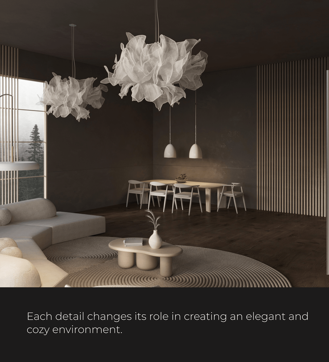 3D Visualization Design interiors 3ds max 3d modeling