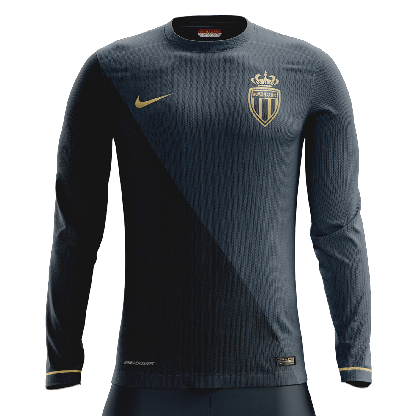 AS Monaco Monaco france maglia maillot jersey Nike kit design