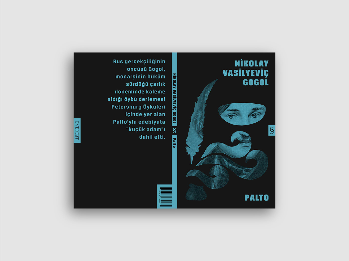 book cover cover design editorial Cover Art Gogol Russia book cover