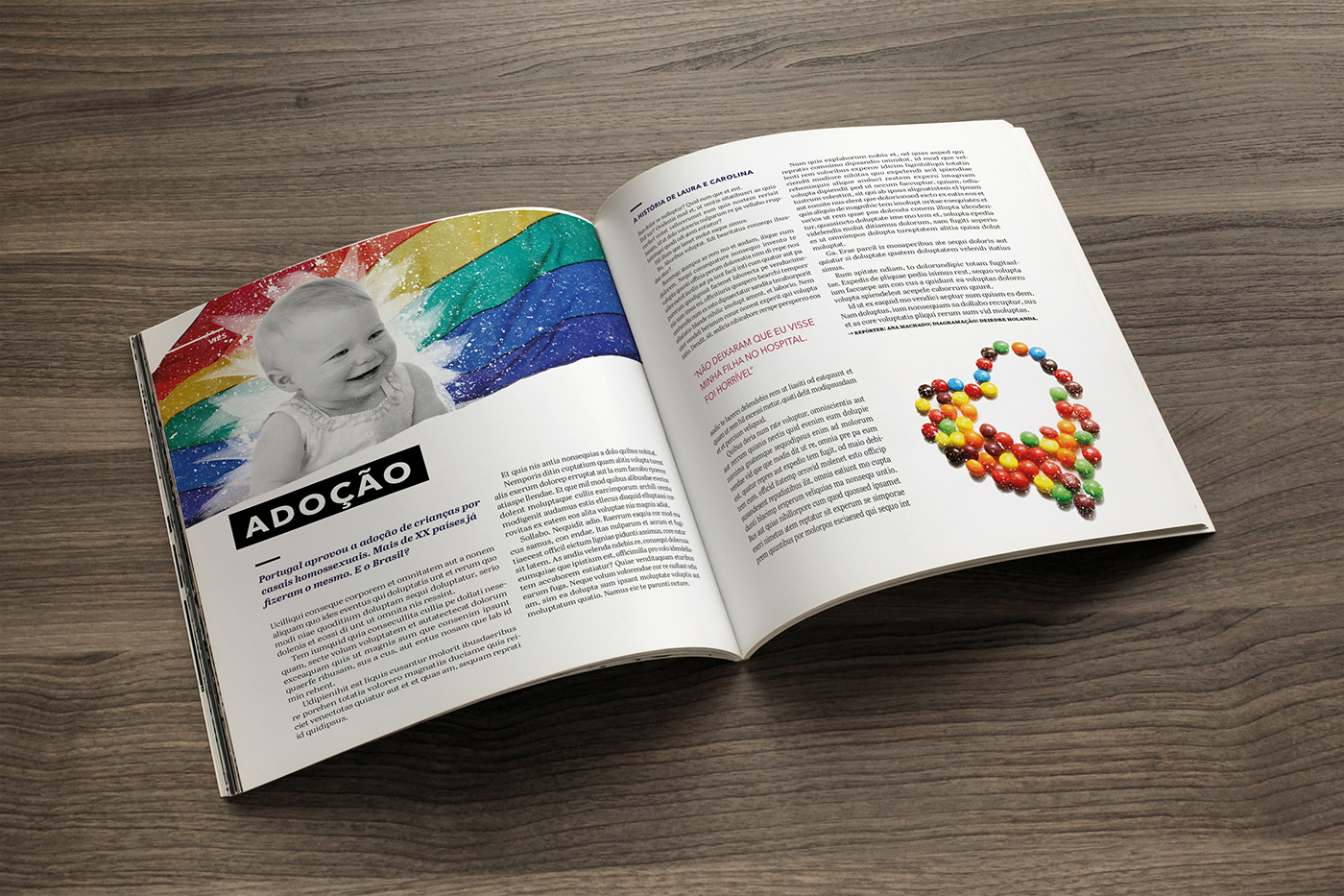 magazine fanzine LGBT social editorial
