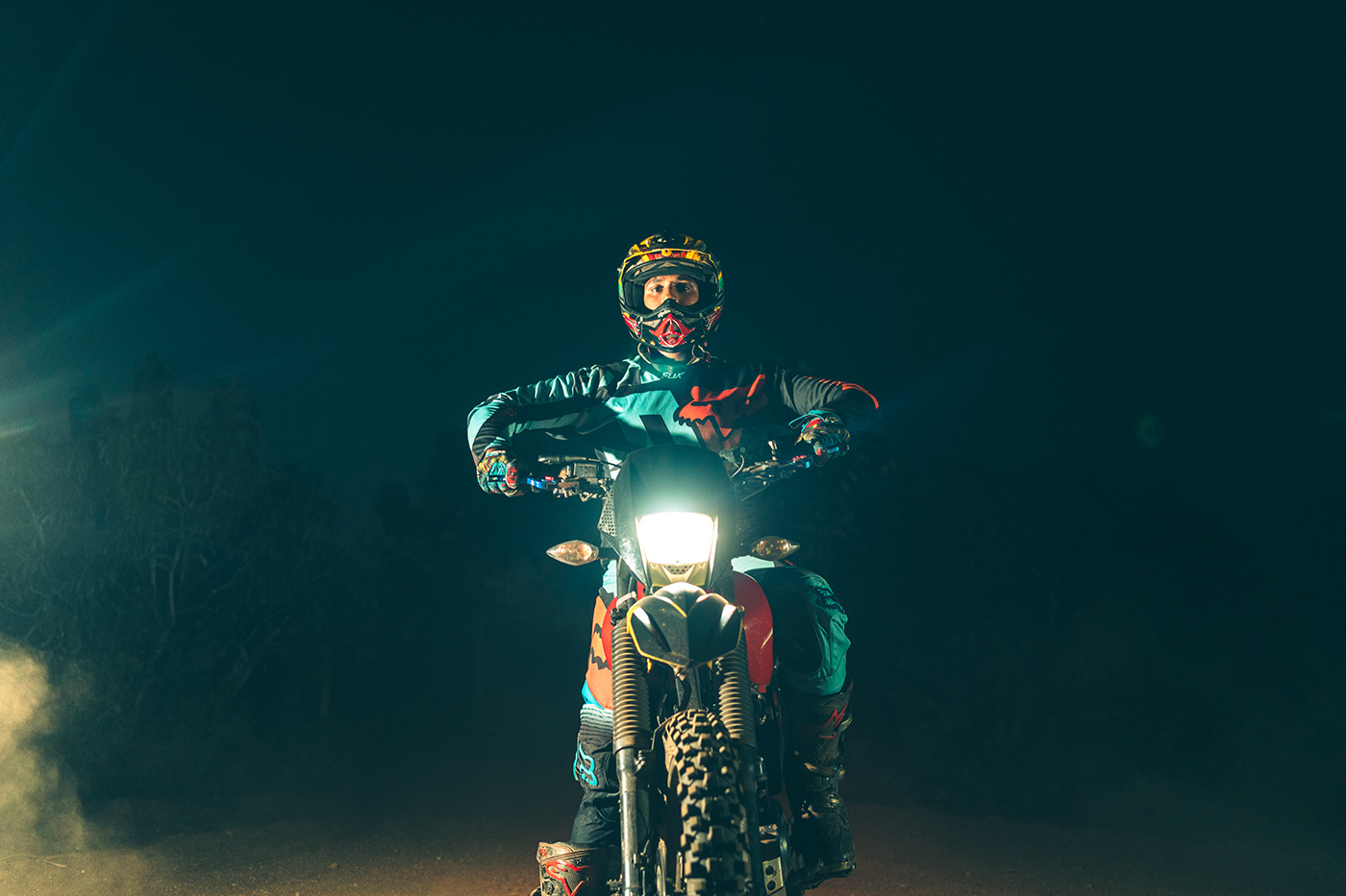 d850 dirtbikes flashes foxmotorsports godox Hero India night Nikon