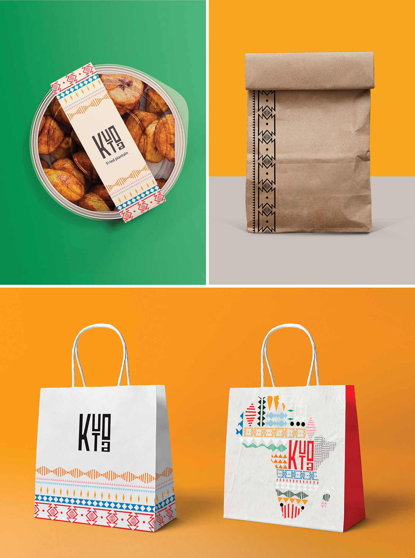 africa black businesses brand identity branding  graphic design  Illustrator photoshop Afrika food delivery