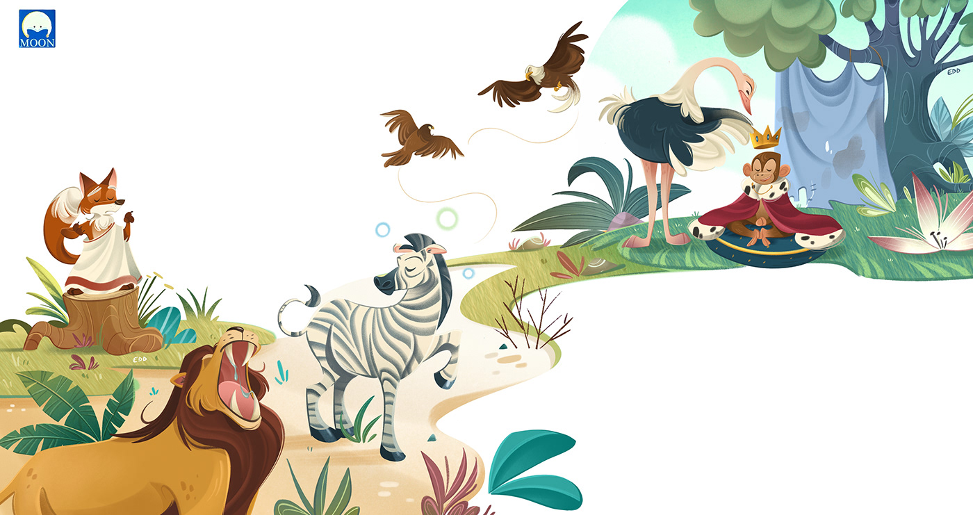 animal illustrations art children illustration ILLUSTRATION  inspired