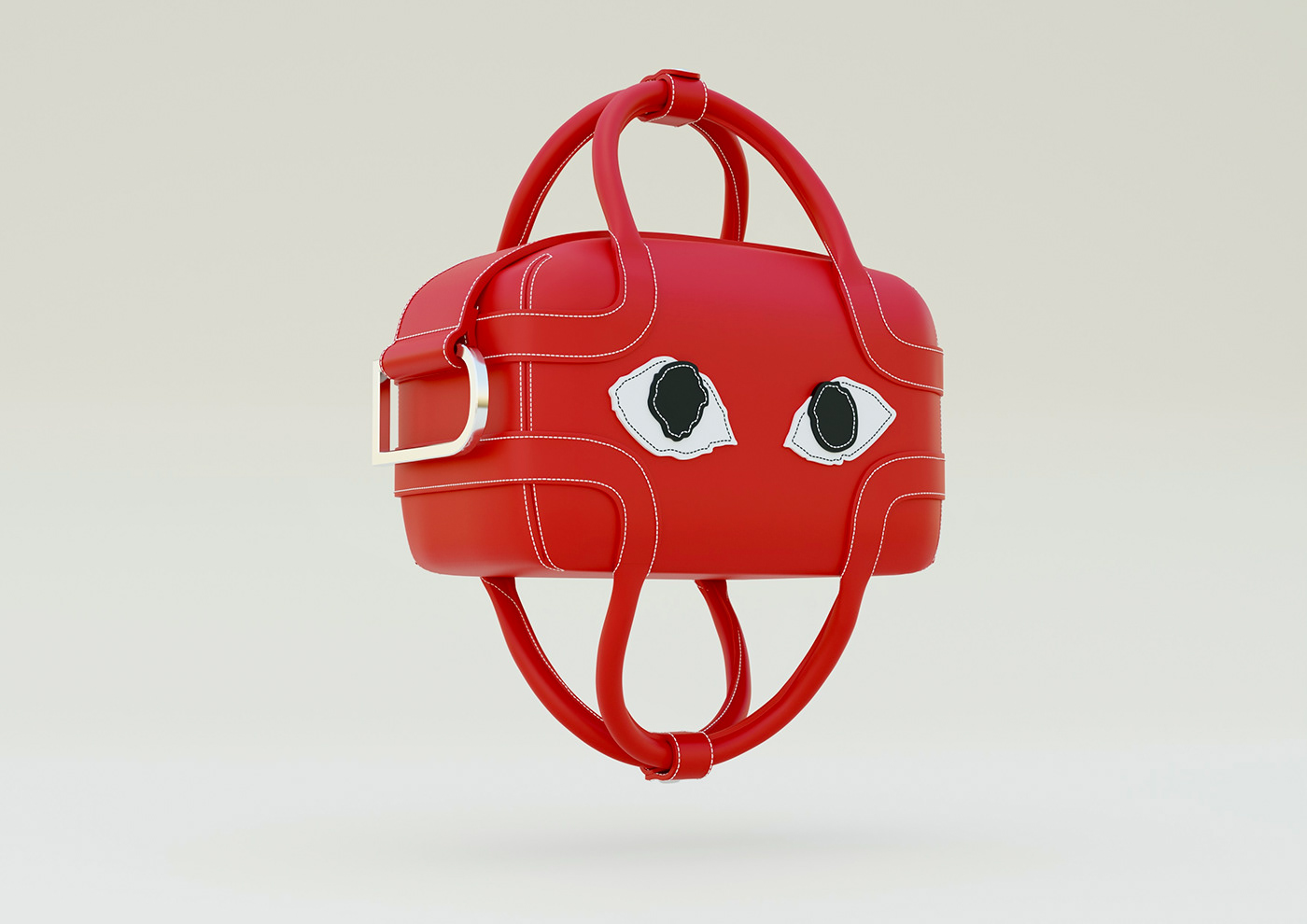 design 3d modeling graphic design  blender bags Commes des garcons delvaux 3d designer portfolio animation 3d
