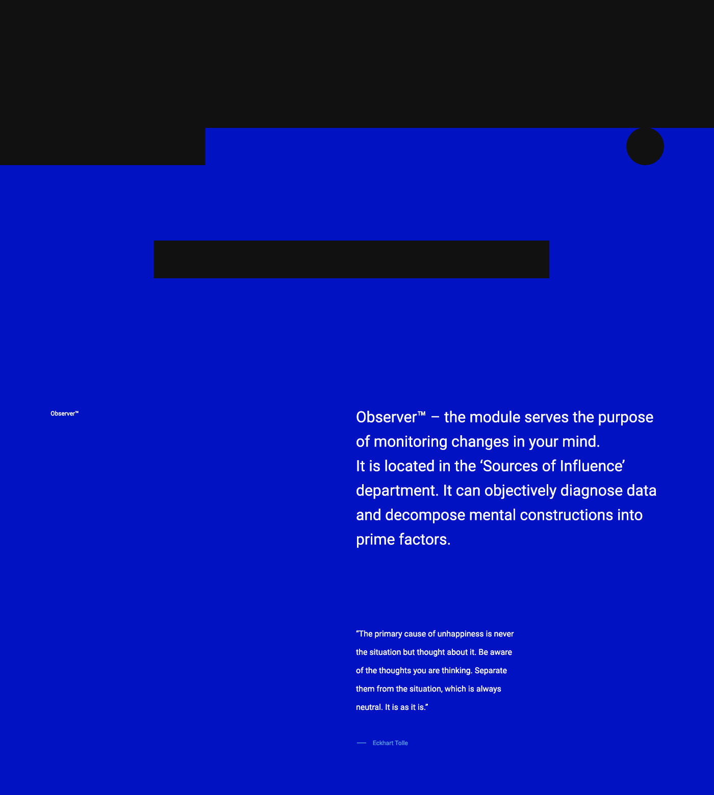 mindshapes mind concept Web design blue black Source influence psychology