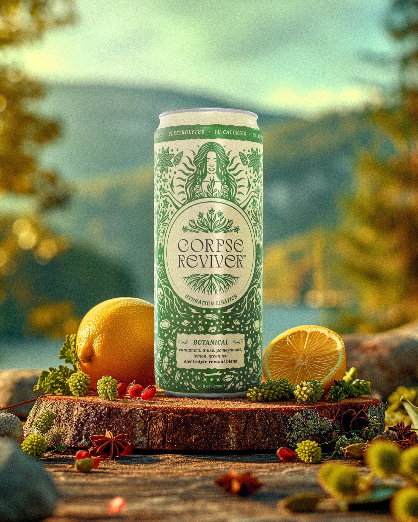 Packaging and Labeling packaging design Can Label Design label design Vintage Branding Can Design Can Label sparkling water vintage illustration label illustration