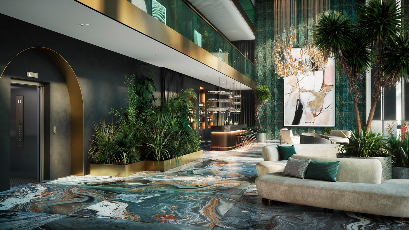3D 3dsmax architecture archviz CGI design Interior luxury Render visualisation