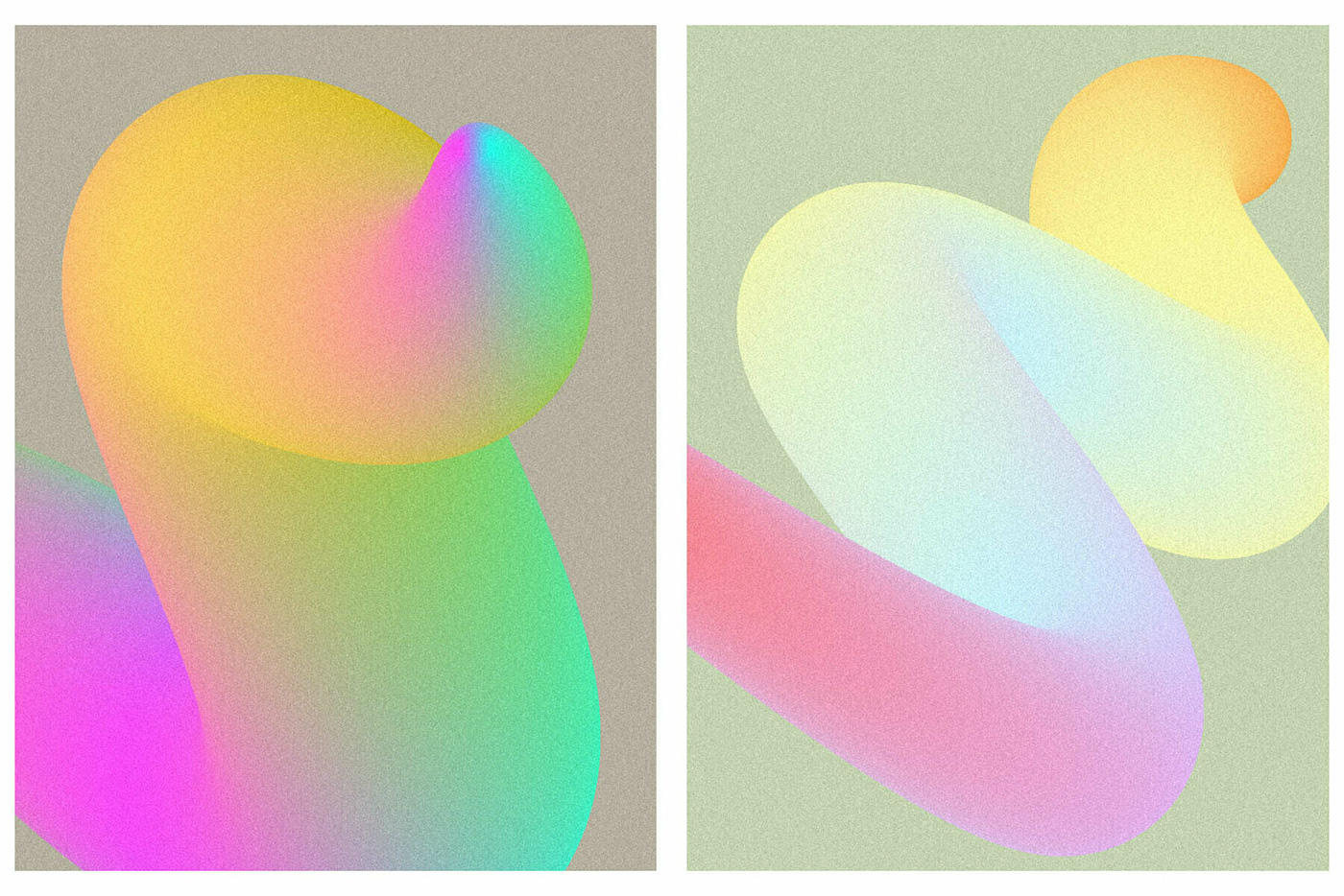 3D blend blender color curves Fade gradient graduation Render visualization