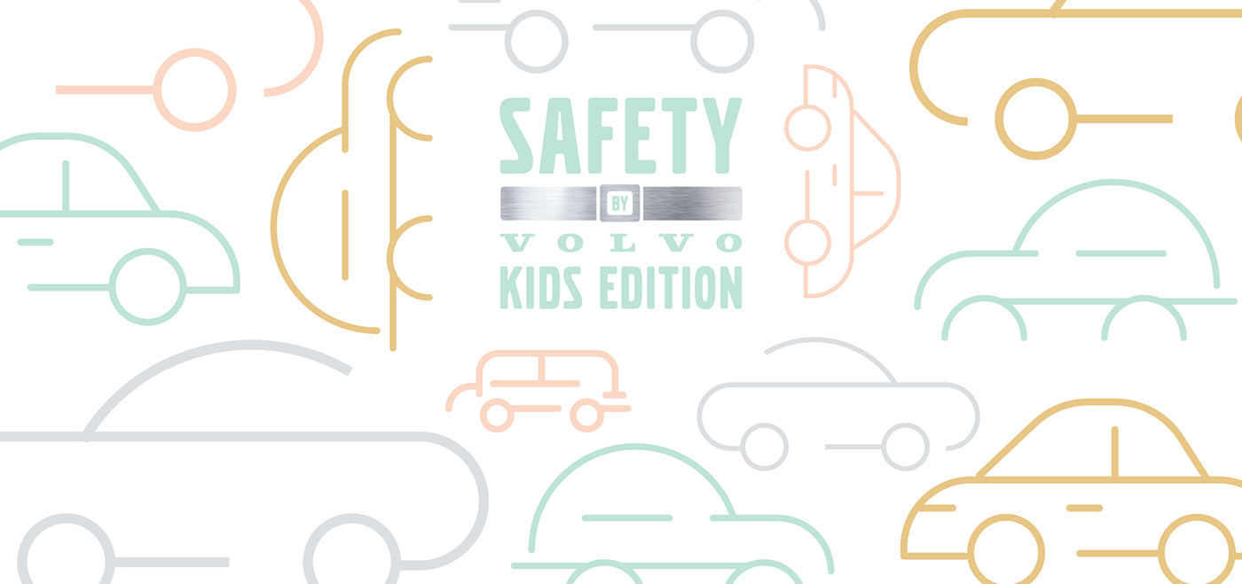 design Volvo Platform safety kids storm car seminars backpanel Invitation