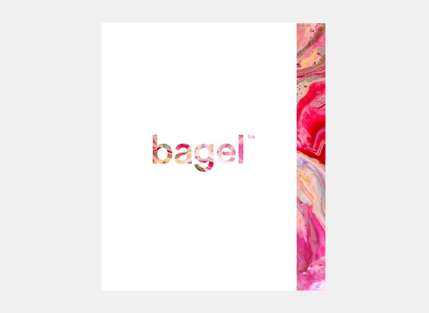 bagel bakery simplicity design Web app identity colours Food 
