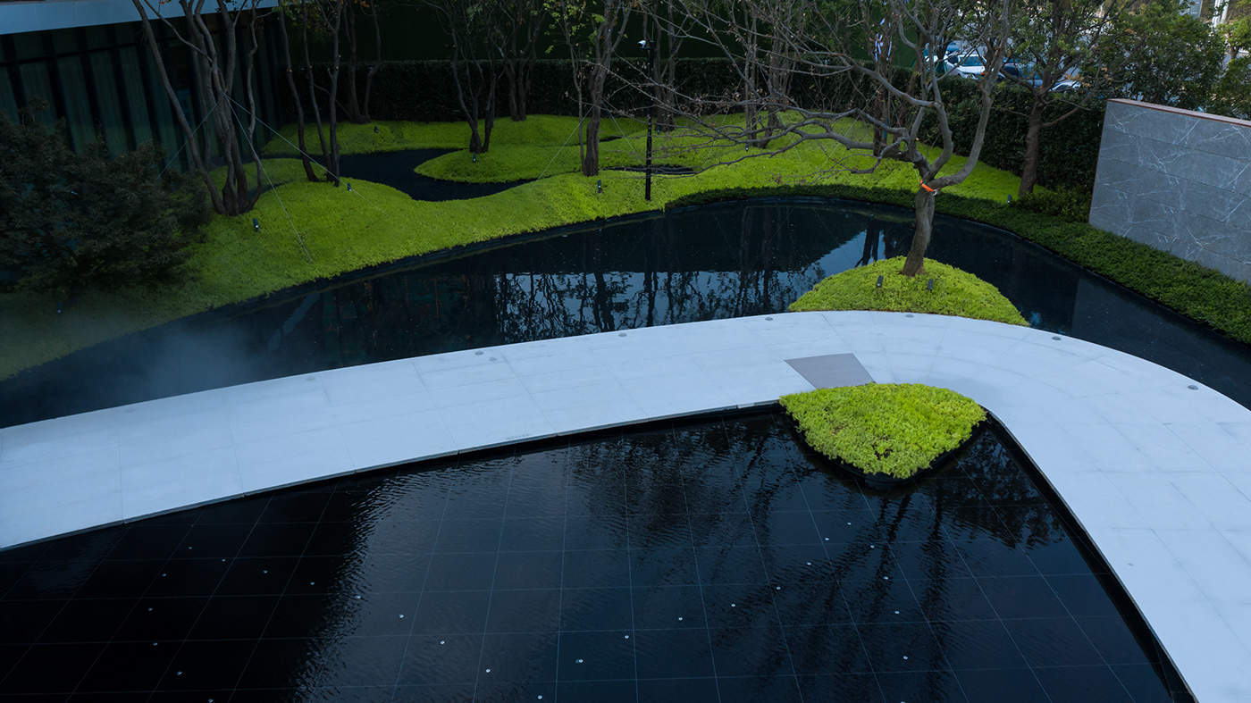 HID翰地景观 Landscape Design water feature 景观设计 示范区景观