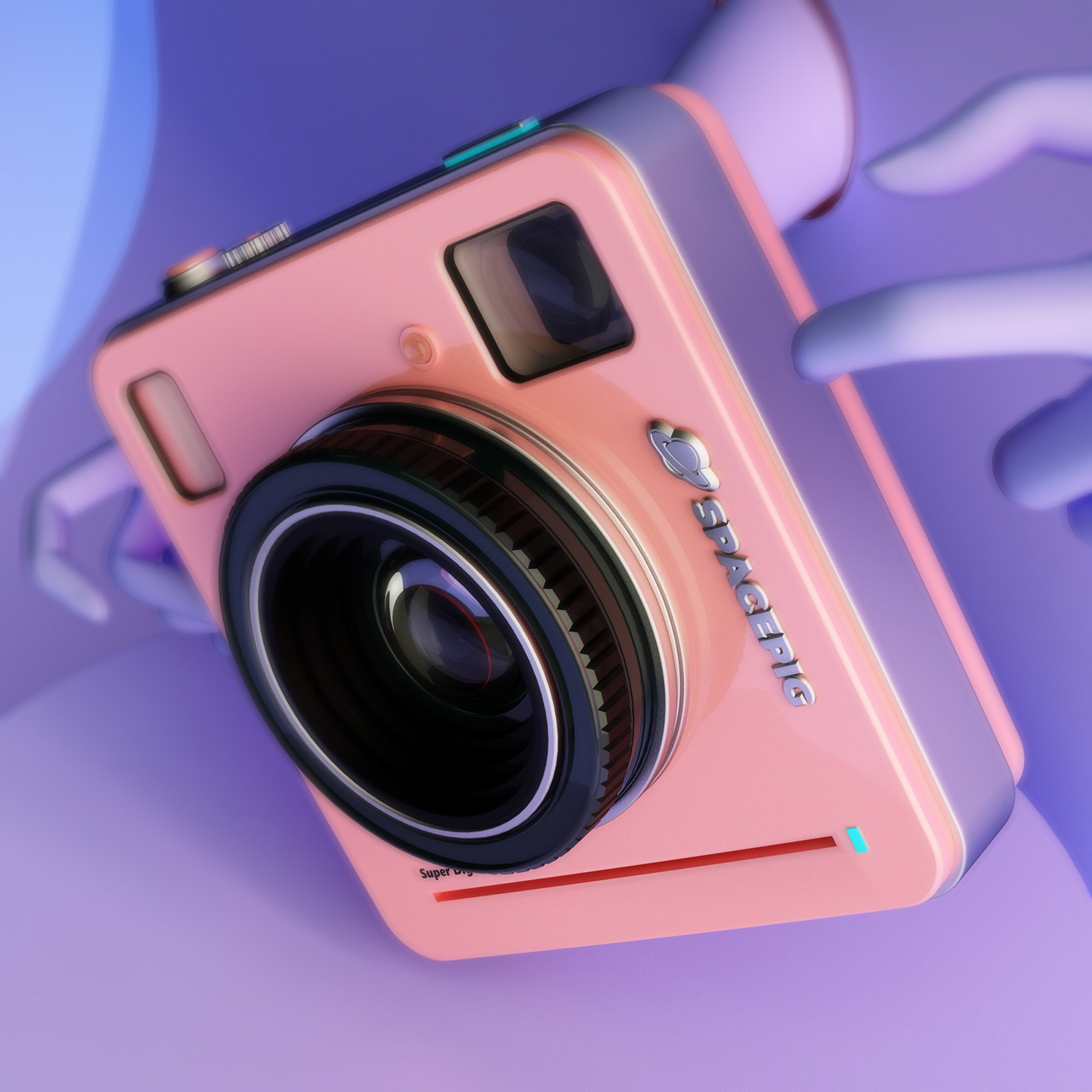 cinema4d camara modelado 3d digitalart instax graphicdesign creative color 3D pantone