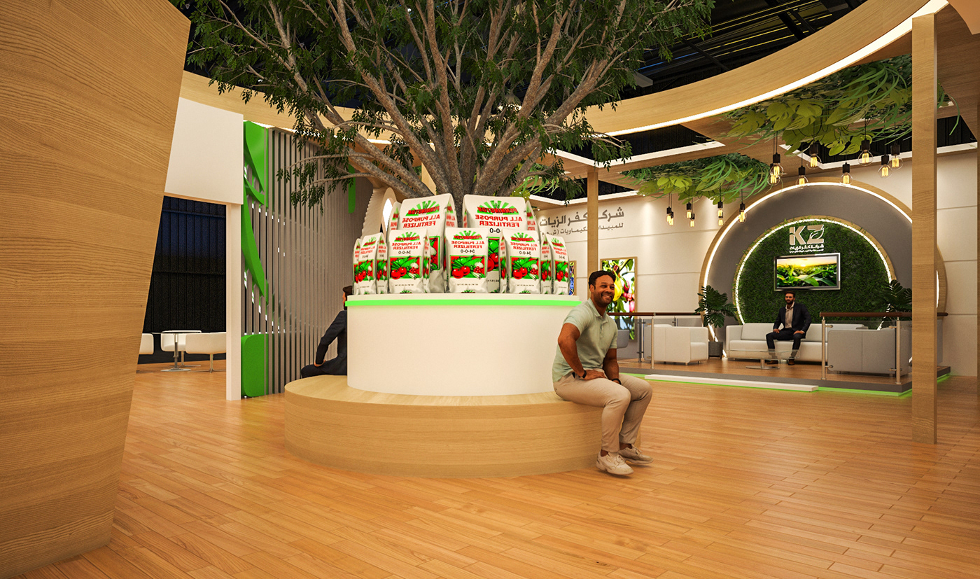 # Sahara expo 2022 #Kafr el Zyat booth 3ds max architecture booth Event Exhibition  Render vray