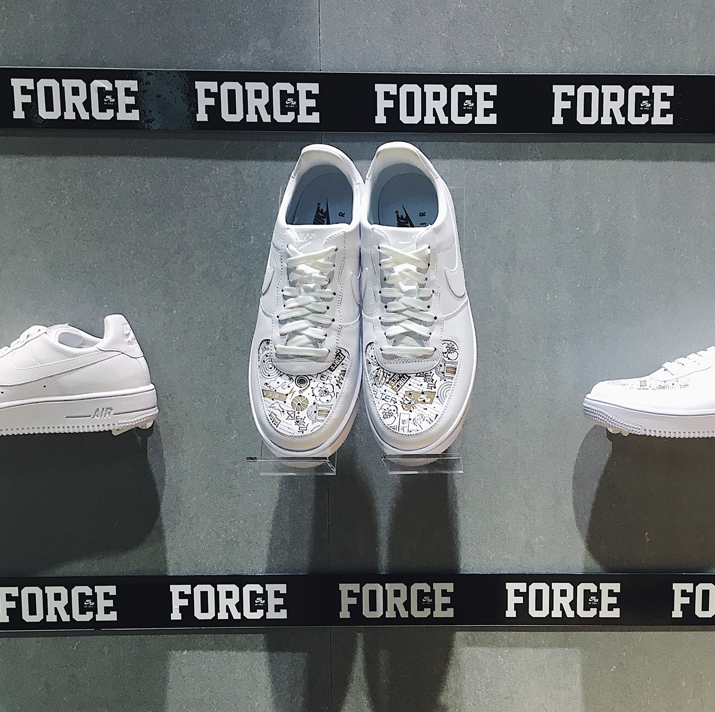 airforce1 Nike Shoe nike limited edition pattern Laser Engraved af1 shanghai shanghai culture