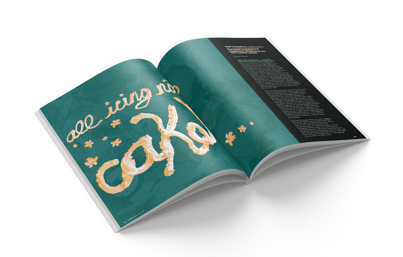 copywriting  journal Layout Design magazine publication design Theme Development