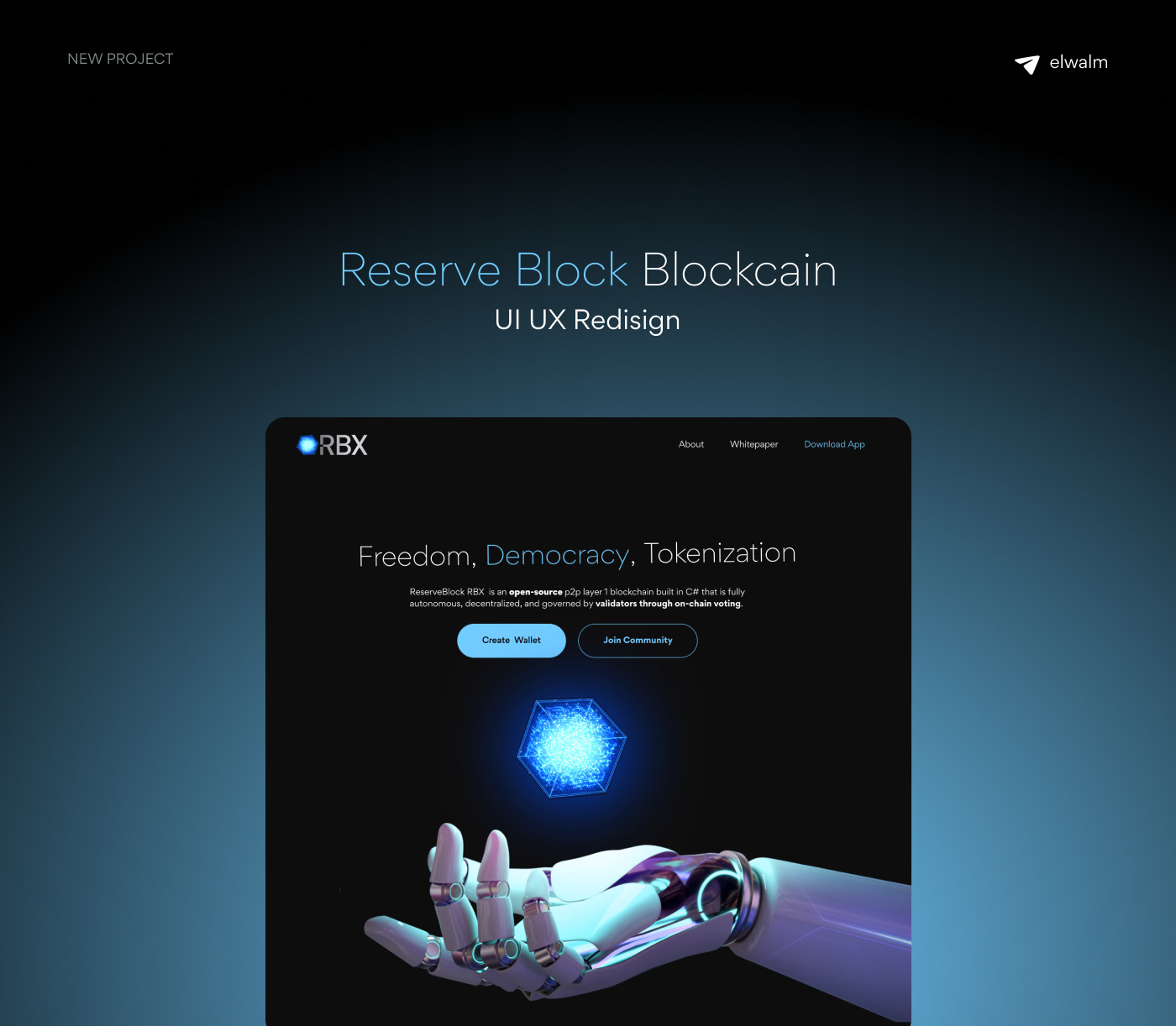 bitcoin blockchain desktop etherum landing page nft UI UI/UX ux Web Design 