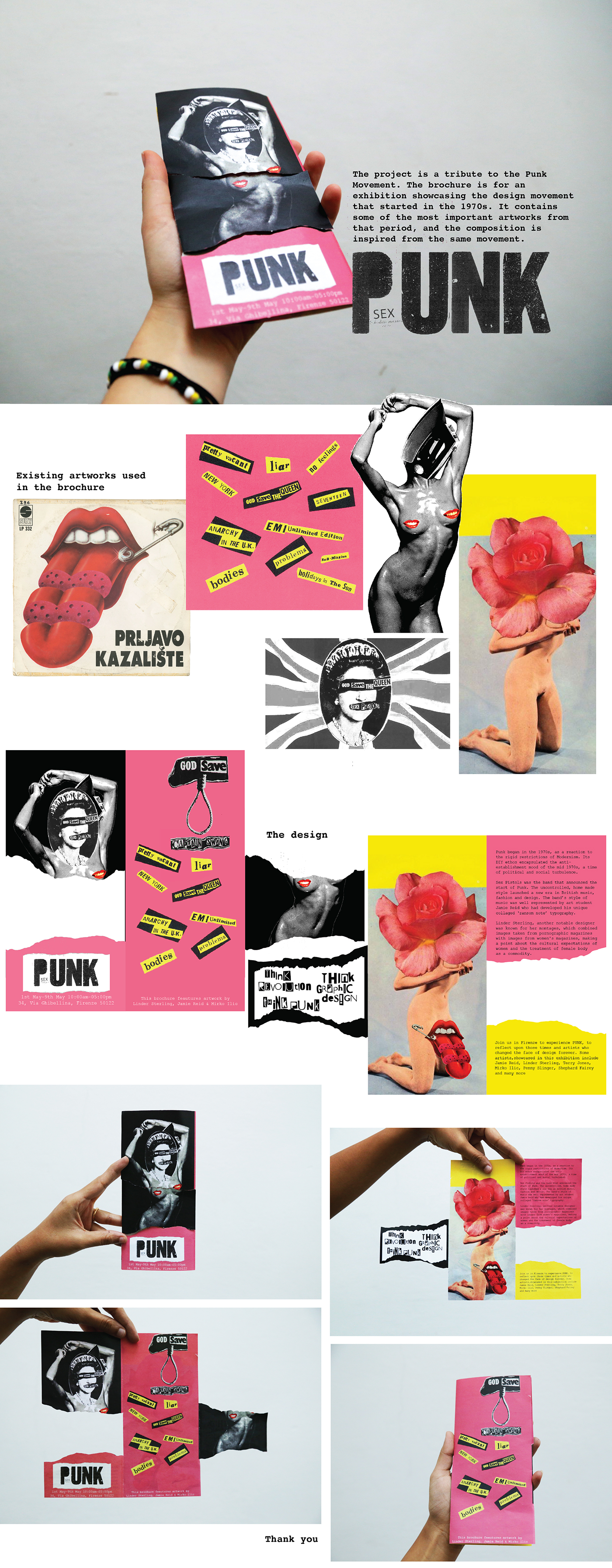 punk sex pistols linda sterling graphic design history brochure
