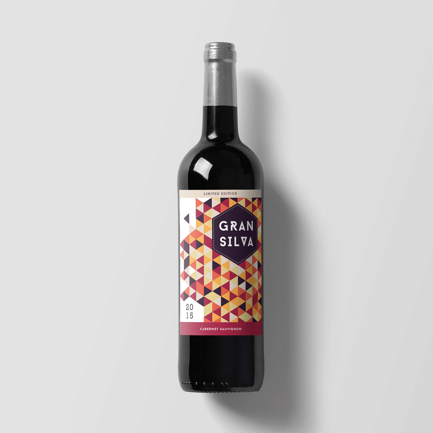 wine Label vino etiqueta grafico diseño bottle botella vineyard spain limited edition edición especial