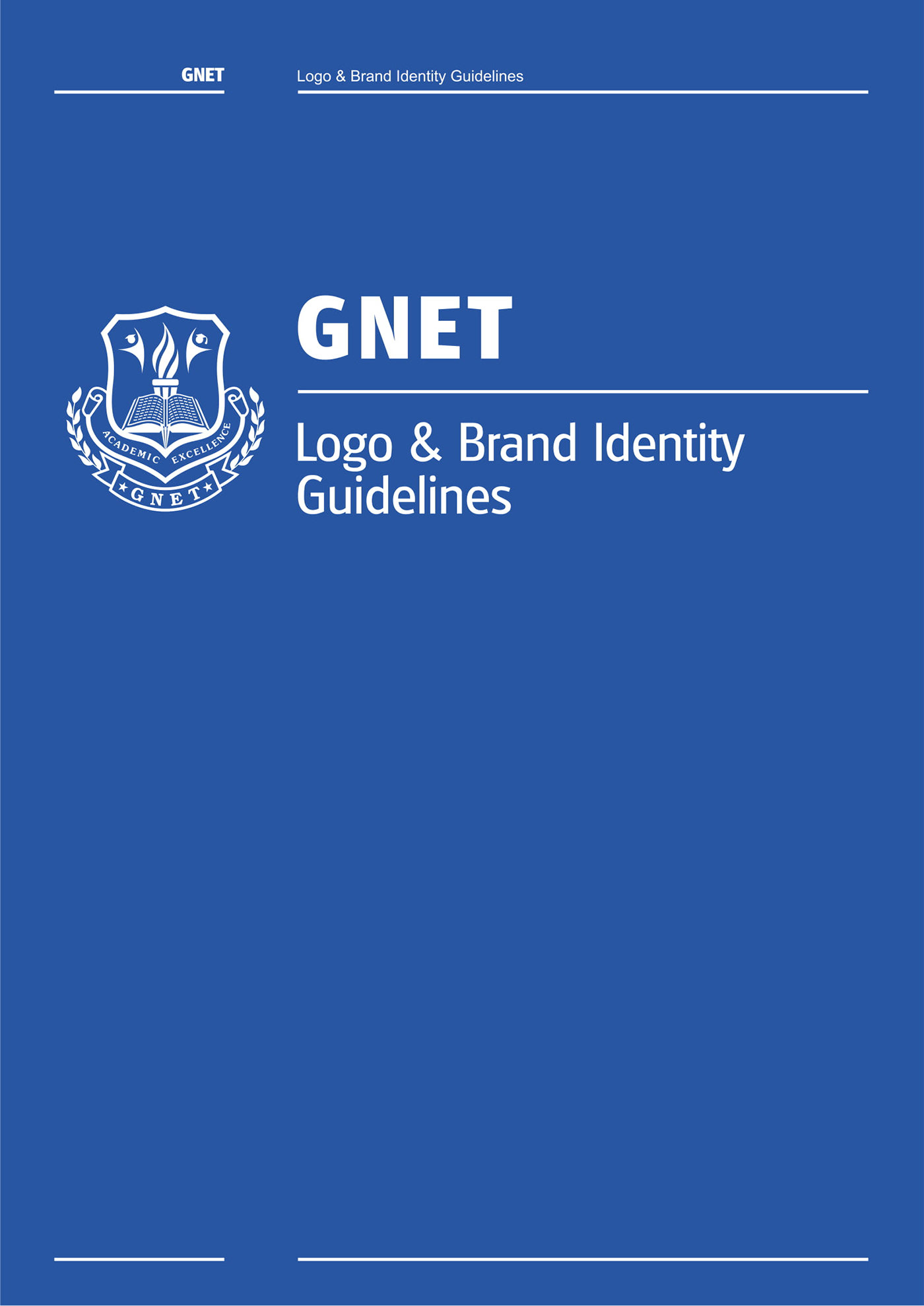 logo guidelines gnet GNET EDUCATIONAL INSTITUTION DESERVE INNOVATION creative logo college logo