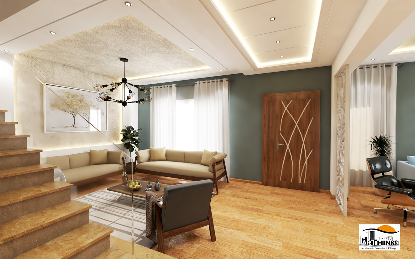 modern Interior-Design architecture design livingroom