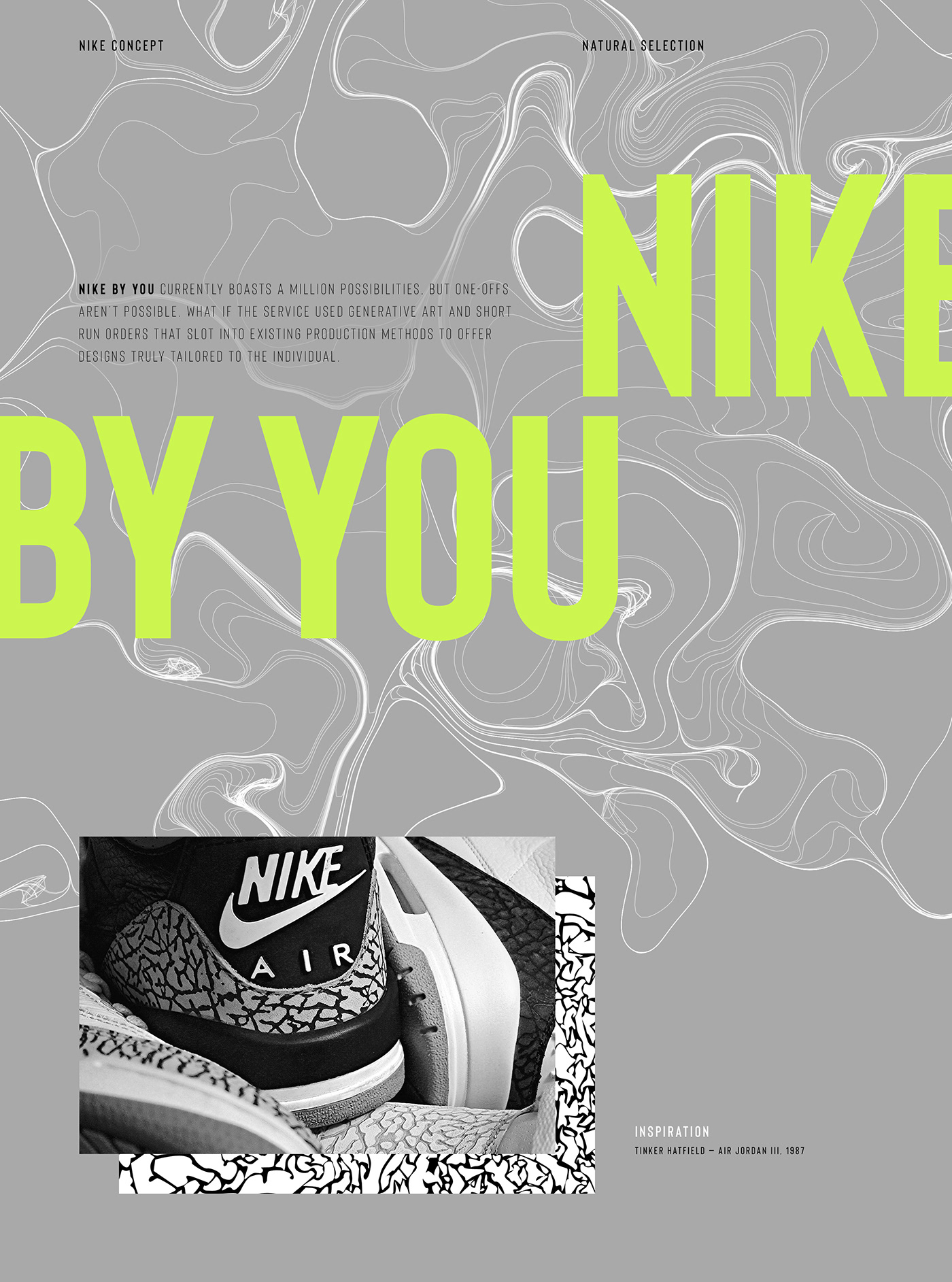 Nike Fashion  shoe generative art Digital Art  trainer Nike ID nike by you customisation configurator