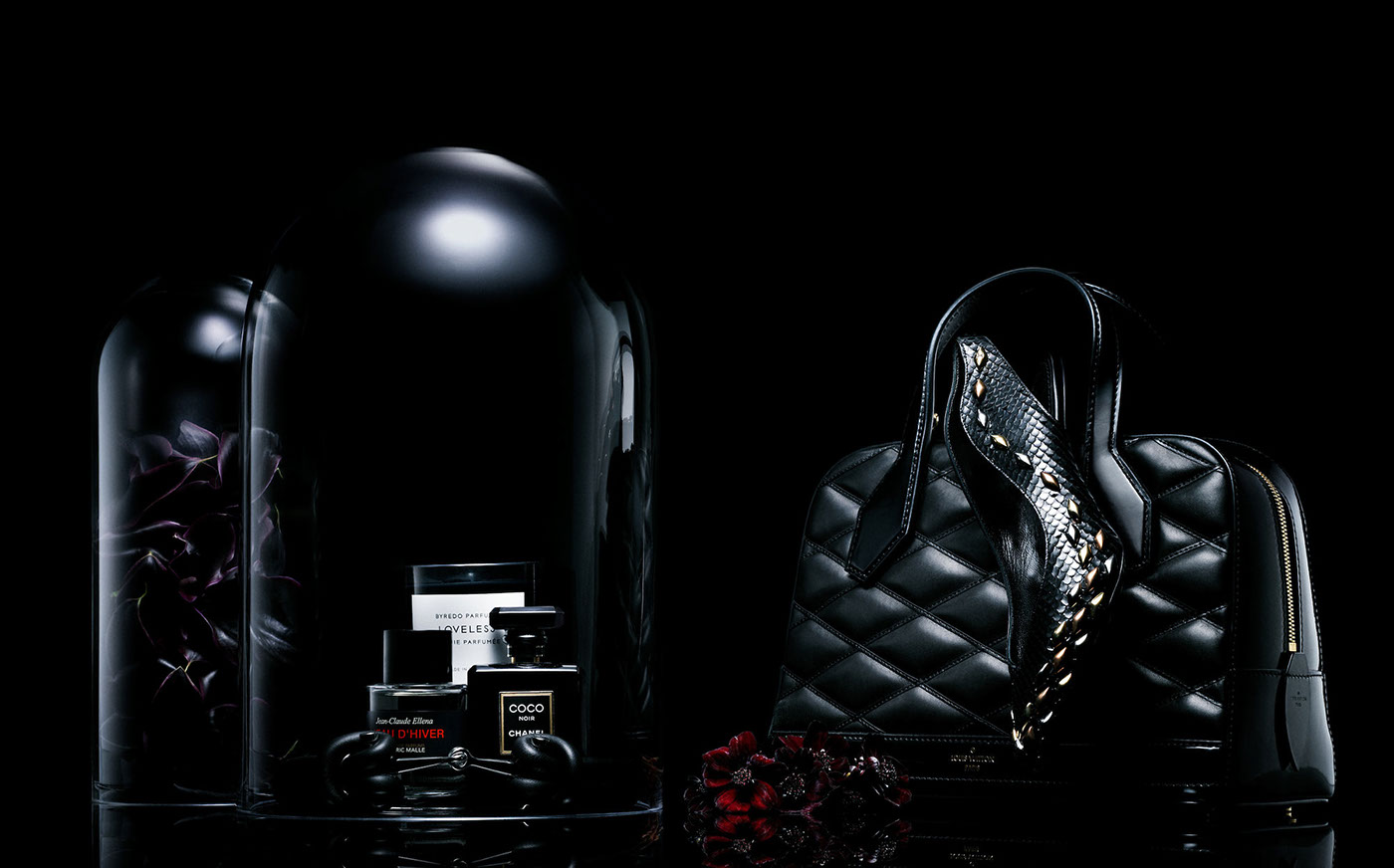 accessories shoes black editorial still life Daniel Lindh Photography  product