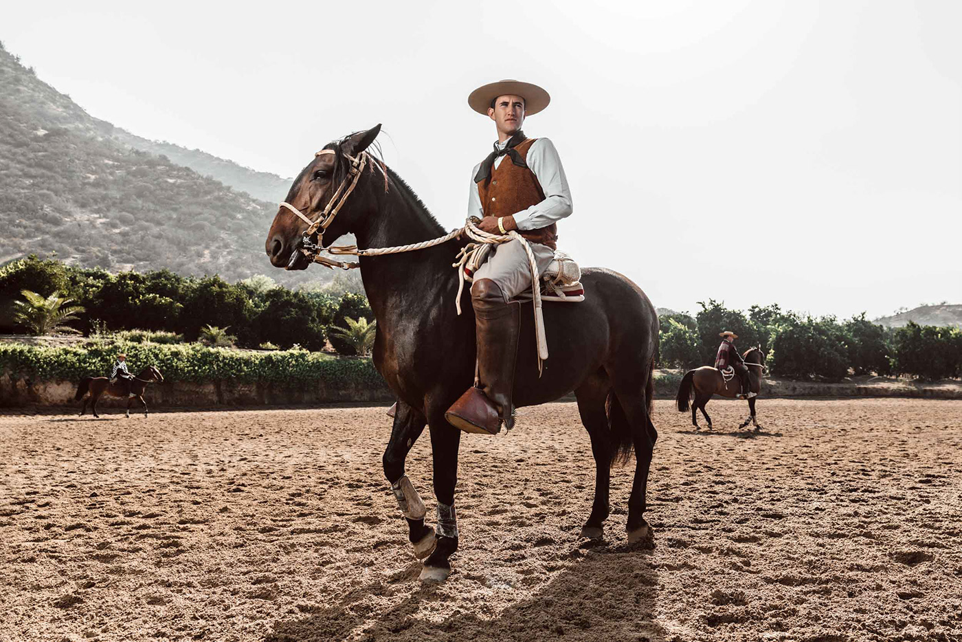 Photography  rodeo COWBOYS chile culture Travel portrait