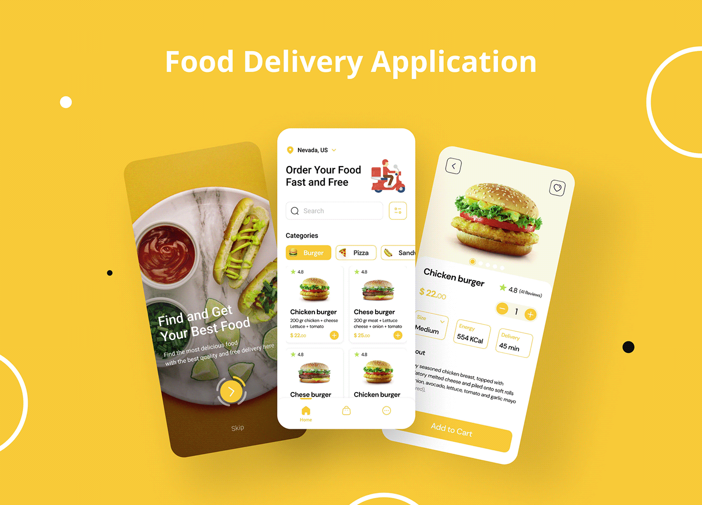 Food  restaurant 𝖮𝗇𝗅𝗂𝗇𝖾 online store UI/UX Figma ui design Mobile app food delivery food app