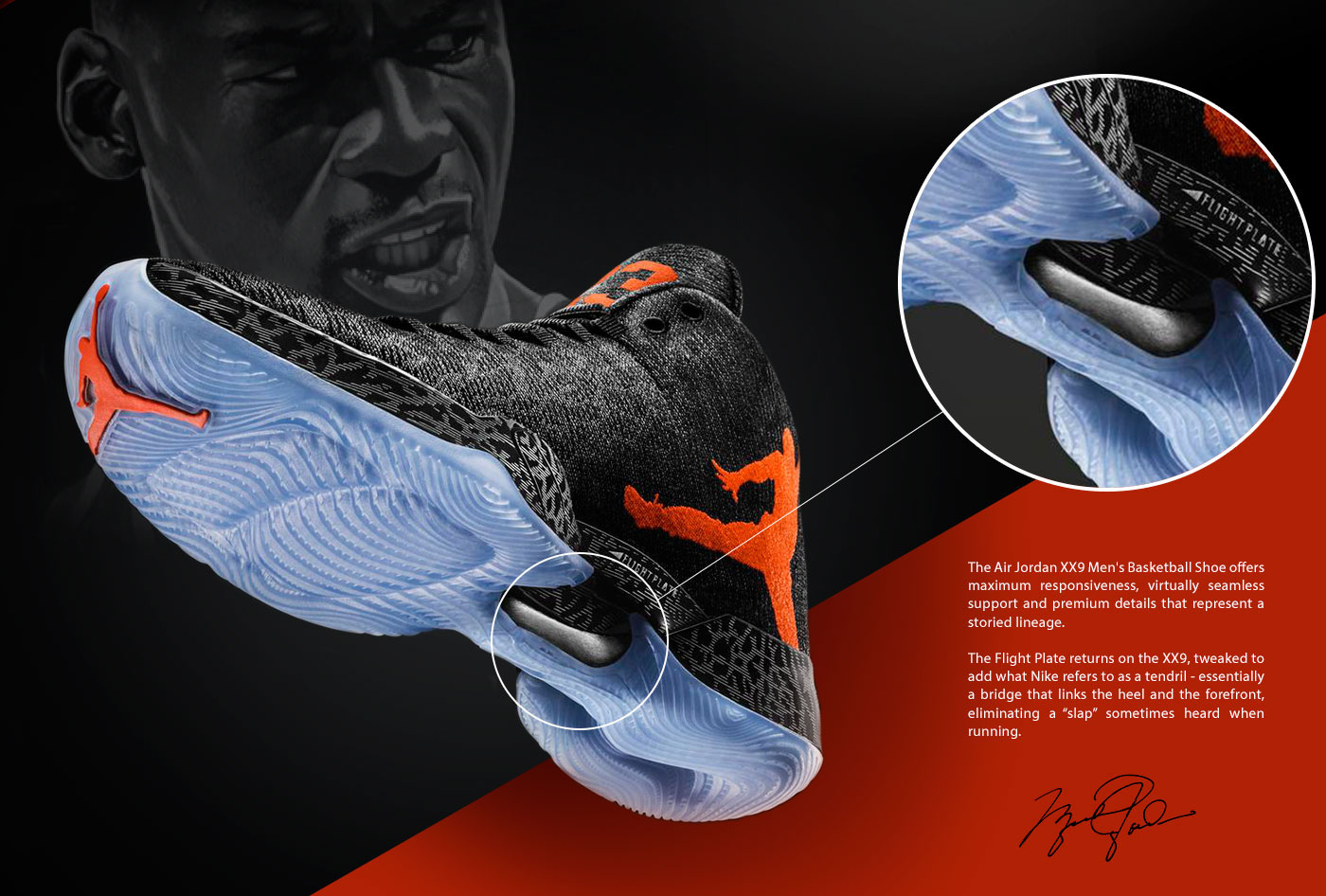 branding  Michael Jordan shoes Performance Nike