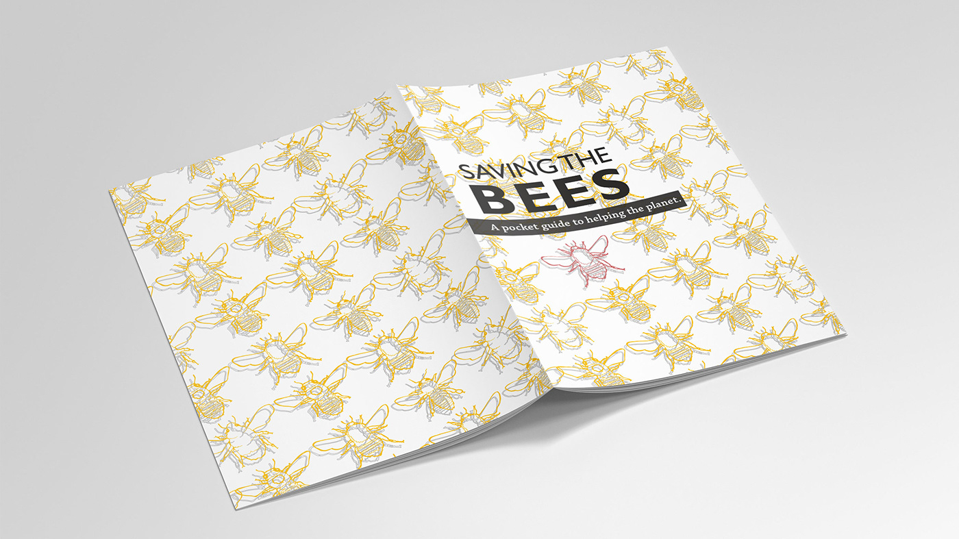 bee Extinction honeybee pocket guide save the bees Zine 