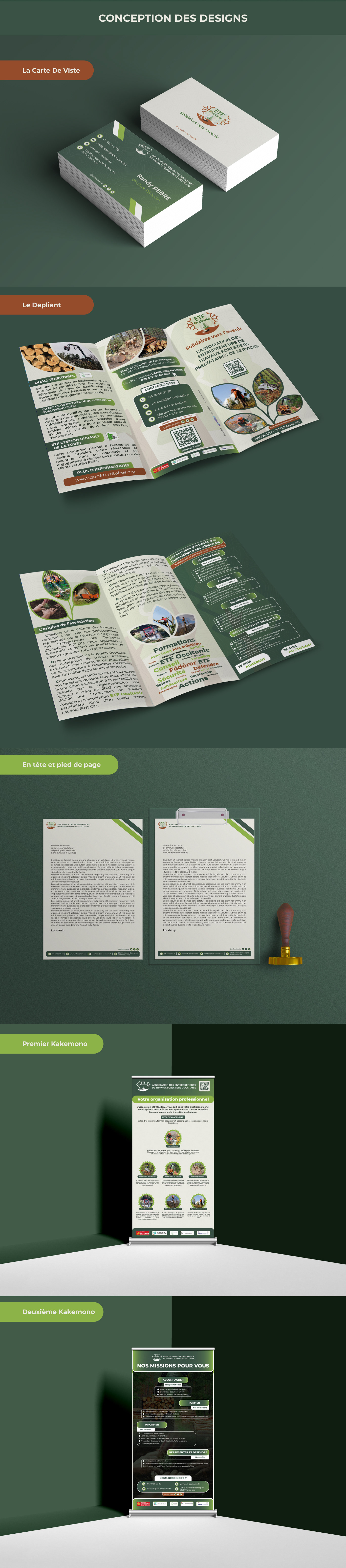 branding  Logo Design Letterhead Design business card visual identity Brand Design roll up banner Advertising  trifold brochure print